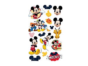 Mini Personagem Decorativo Mickey Classico - 17 Unidades - Regina Festas