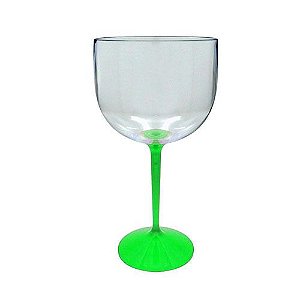 Taça De Gin - 500ML - Cristal Base Colorida - 01 Unidade - Rizzo Festas