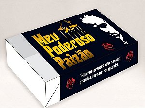 Caixa Divertida para 6 doces Poderoso Paizão Ref. 568 - 10 unidades - Erika Melkot Rizzo Embalagens