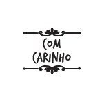 Carimbo Artesanal com Carinho - M - 4,3x3,5cm - Cod.RI-014 - Rizzo Embalagens