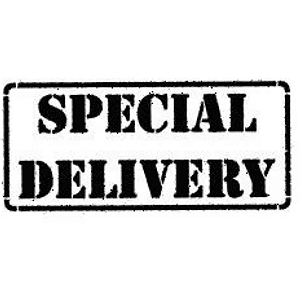 Carimbo Artesanal Special Delivery - M - 6,0x2,7cm - Cod.RI-041 - Rizzo Confeitaria