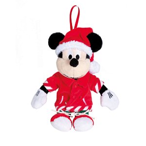 Mickey Pelúcia Camiseta com Bolso 15cm Natal Disney - Cromus Natal - Rizzo Embalagens