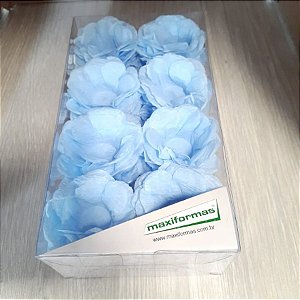 Forminha para Doces Finos - R82 Crepom Azul Bebê - 40 unidades - MaxiFormas