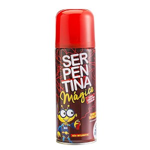 Serpentina Mágica Vermelho - 250 ml - Mundo Bizarro