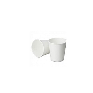 Copo de papel Branco Biodegradável - 40 unidades - 60 ml - Rizzo