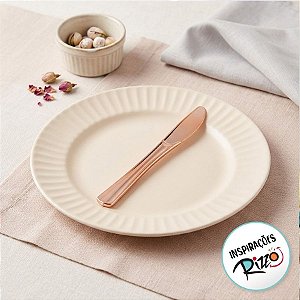 Faca Refeição Premium Rose - 8 unidades - Rizzo