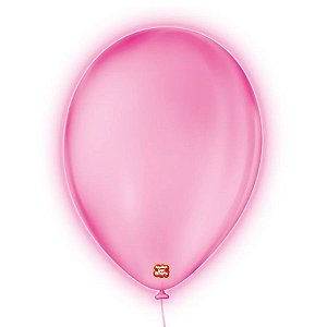 Balão de Festa Neon - Rosa - 25 Unidades - São Roque - Rizzo Balões