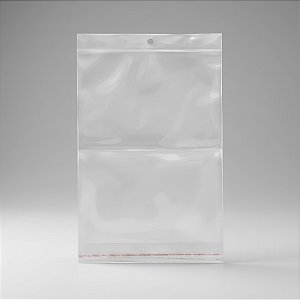 Saco Adesivado com Furo - 25x35cm - Rizzo