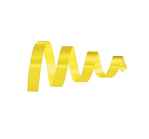 Rolo Fita Lisa Amarelo - 15mm x 50m - EmFesta - Rizzo Embalagens