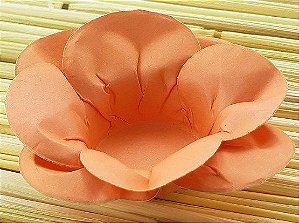 Forminha para Doces Floral Leka Colorset Coral - 40 unidades - Decorart - Rizzo Embalagens