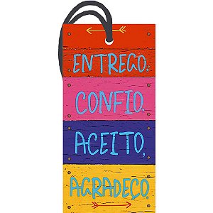 Decor Home Tag 2 Entrego, Confio, ...  DHT2-010 - Litoarte - Rizzo Embalagens