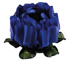 Forminha para Doces Finos - Rosa Maior Azul Royal - 40 unidades - Decora Doces - Rizzo Festas