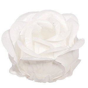 Forminha para Doces Finos - Magnólia Branco/Branco - 30 unidades - Decora Doces - Rizzo Festas