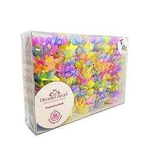Forminha para Doces Finos - Madri Tie Dye Candy - 50 unidades - Decora Doces - Rizzo Festas