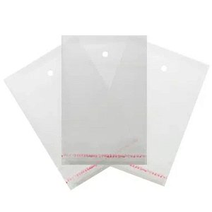 Saco Adesivado com furo - 30 x 40cm x 2 - Rizzo