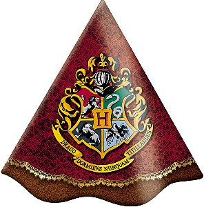 Chapéu Festa Harry Potter - 08 Unidades - Festcolor - Rizzo Embalagens