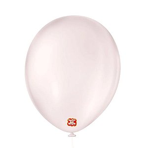 Balão de Festa Látex Candy Colors - Rosa  - 25 Unidades - São Roque - Rizzo Balões
