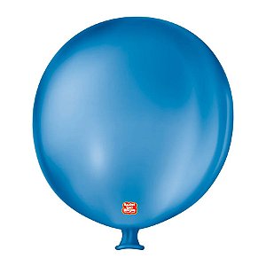Balão de Festa Látex Gigante - Azul Cobalto - 01 Unidade - São Roque - Rizzo Balões