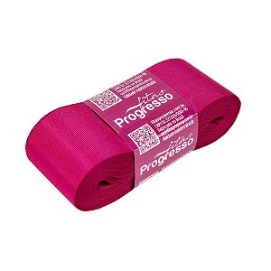 Fita Gorgurão Progresso 38mm nº9 - 10m Cor 303 Pink - 01 unidade - Rizzo Embalagens