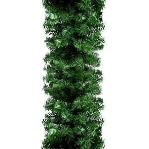 Festão 180 hastes Verde 270cm - 1 unidade - Cromus Natal - Rizzo Embalagens