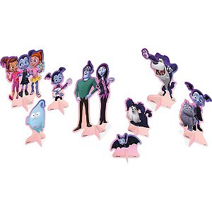 Decoração de Mesa Festa Vampirina - 8 unidades - Festcolor - Rizzo Festas