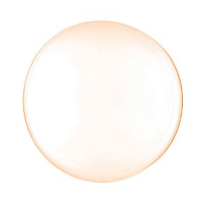 Balão de Festa Bubble - Clear Laranja - 01 Unidade - Cromus - Rizzo Embalagens