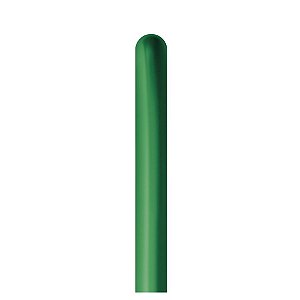 Balão de Festa Látex Reflex Canudo Twist 260" - Verde Lima - Sempertex Cromus - Rizzo Embalagens