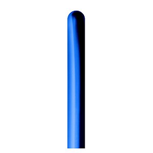 Balão de Festa Látex Reflex Canudo Twist 260" - Azul - Sempertex Cromus - Rizzo Embalagens