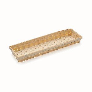 Suporte para Doces Bandeja de Palha 12x39x4 - 01 unidade - Cromus