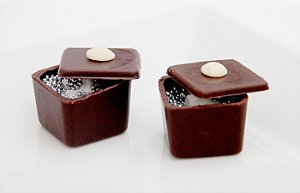 Forma Especial Mini Caixa Quadrada Cód. 856 BWB