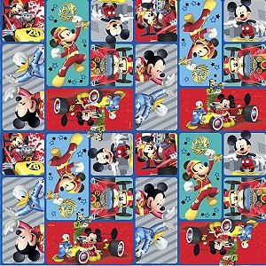 Folha para Ovos de Páscoa Mickey 69x89cm - 05 unidades - Páscoa Cromus - Rizzo Embalagens