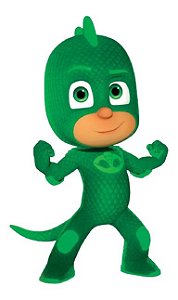 Decoração em MDF Largatixo Festa PJ Masks - 01 Unidade - Rizzo Embalagens