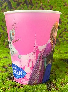 Copo de Plástico 3D 350 Ml Festa Frozen - 1 Unidade - Regina - Rizzo Festas