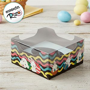 Caixa Ovo de Colher de 50g - Encanto Azul Bebê Kids Cód 1487 - 10 unidades - Ideia Embalagens - Rizzo