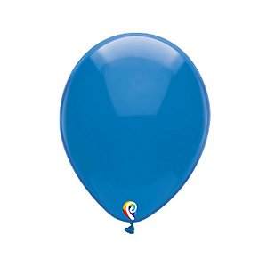 Balão de Festa Látex - Azul Cristal - Sensacional - Rizzo Embalagens