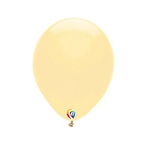 Balão de Festa Látex - Marfim - Sensacional - Rizzo Balões