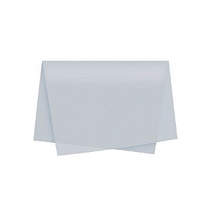 Papel de Seda - 48x60cm - Prata - 10 folhas - Villa Pack - Rizzo