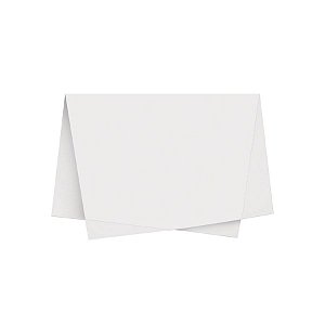 Papel de Seda - 50x70cm - Branco - 10 folhas - Riacho - Rizzo