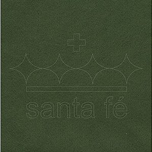 Feltro Liso 1 X 1,4 mt - Verde Oliva 052 - Santa Fé - Rizzo Embalagens