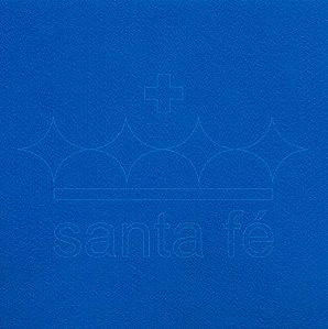 Feltro Liso 30 X 70 cm - Azul Oceano 083 - Santa Fé - Rizzo Embalagens