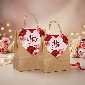 Sacola com Fechamento Belle - 10 unidades - Cromus - Rizzo Embalagens