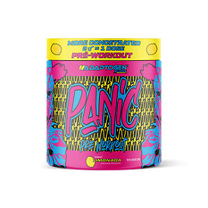 PRÉ-TREINO PANIC SABOR LIMONADA 300G  ADAPTOGEN