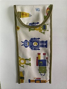 Porta Escova de Dentes Robô