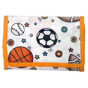 Porta Cartões Bolas Esportivas Branca/ Carteira