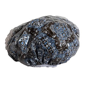 Touca de Banho Bandana Azul