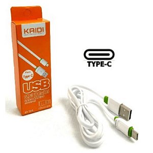 Cabo Carregador Usb Celular Tipo C Android Turbo Reforçado