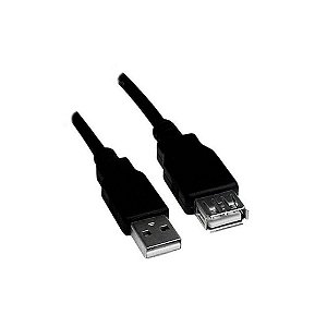 CABO USB 2.0 EXTENSOR AM X AF 5M PC-USB5002 - PLUS CABLE - 5 METROS