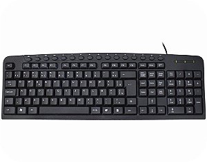 Teclado USB Multimidia K-Mex - ABNT2 - KM2928U