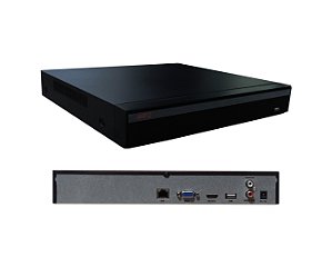 NVR ARFO 25 Canais AR-3625D 25 Canais IP por cabo UTP aceita câmera 4K e 5Mp ( h.264/264+/h.265/h.265+)