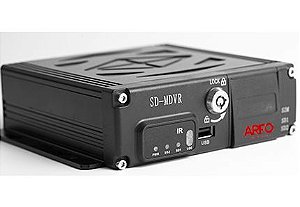 MDVR MV-SD1101 ARFO AUTOMOTIVO/VEICULAR 4CH, 720P ,4G, WIFI, GPS, ARMAZ. DE 2 CARTÃO SD 120GB (N/ INCLUSO)